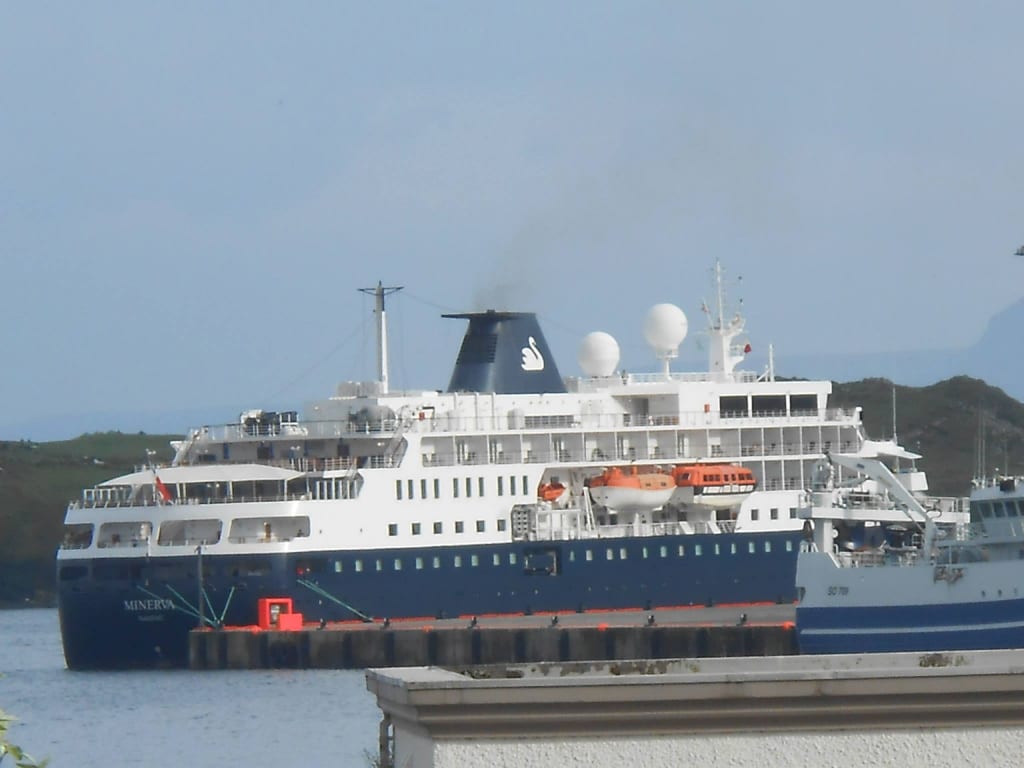 MS Saga Sapphire Killybegs Harbour