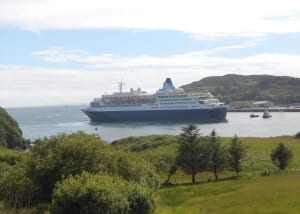 MS Saga Sapphire Killybegs Harbour